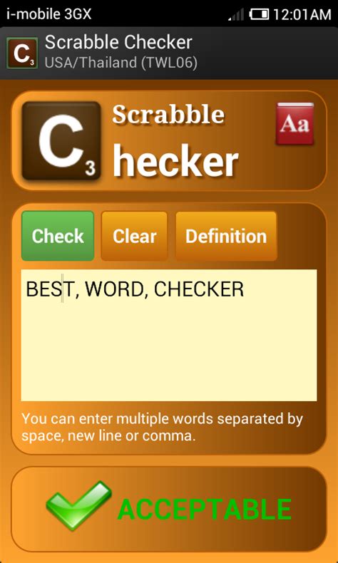 vume scrabble|Scrabble Check